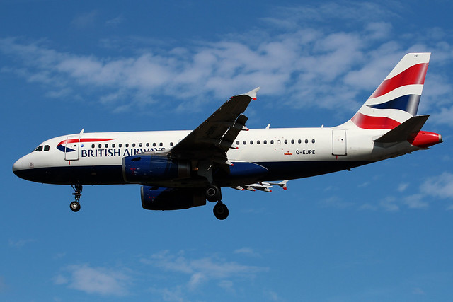 British Airways Airbus A319-131 G-EUPE  MSN 1193