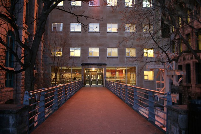 Entrance to Frank Dawson Adams Building- McGill University