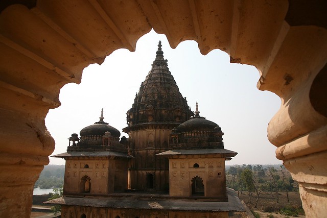 Chhatris top, Orchha, India