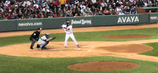 Manny at the plate