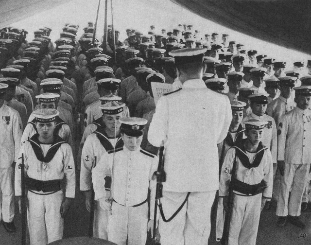 Battleship Sailors | A japanese navy Battleship Sailors, 194… | The ...