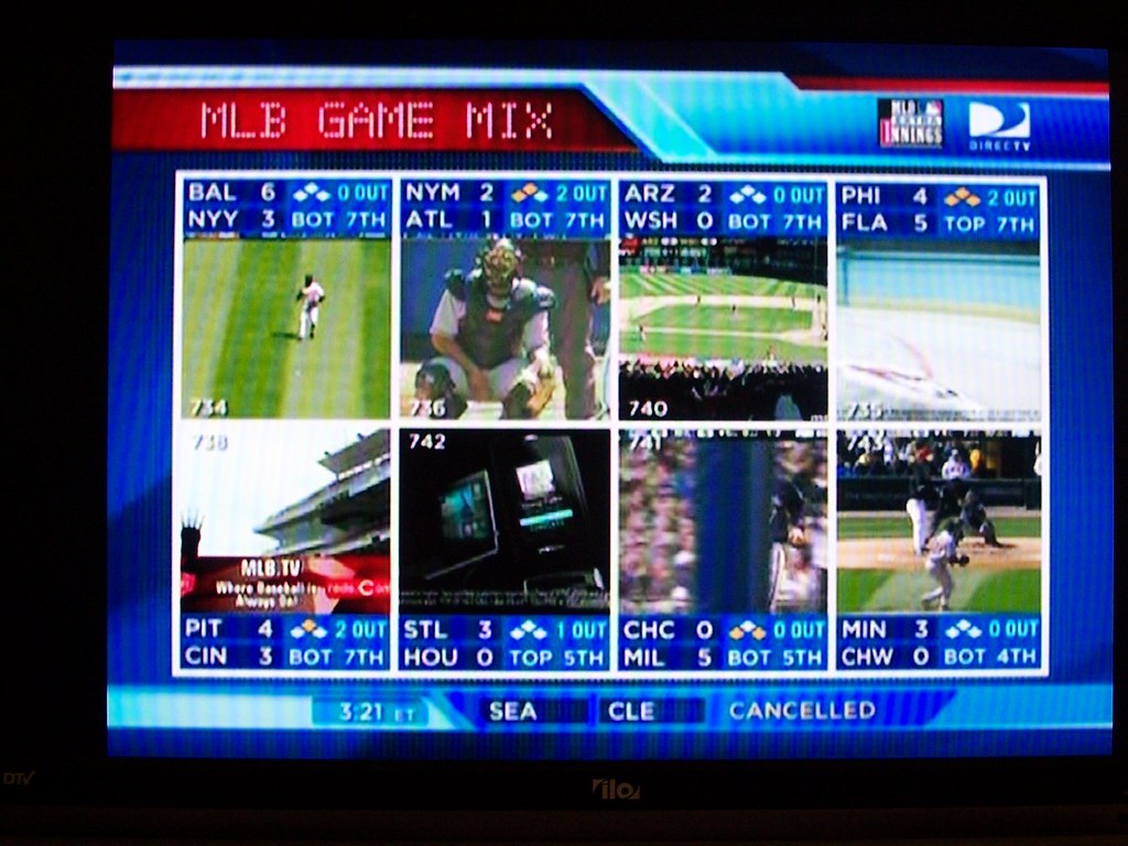 Looking at DirecTV MLB Extra Innings
