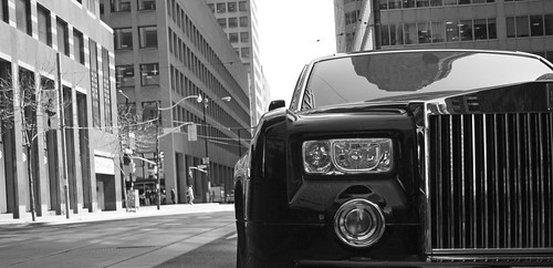 Bling! | Rolls Royce parked on Richmond street Toronto Ontar… | Flickr