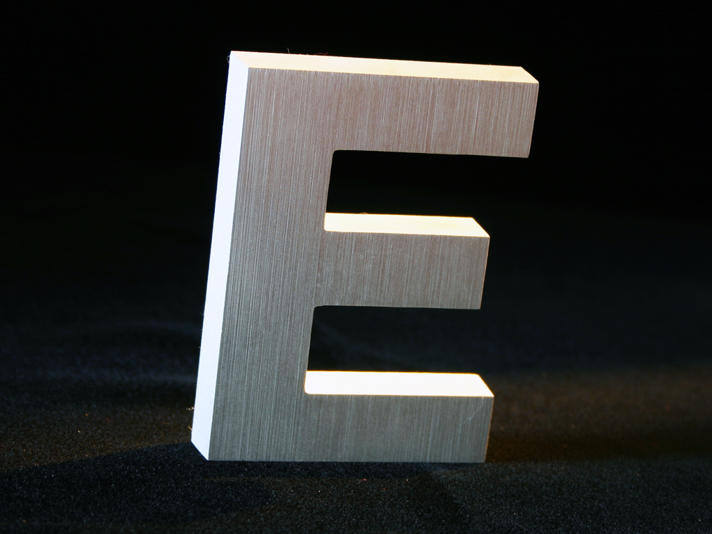 e-cast-aluminum-letter
