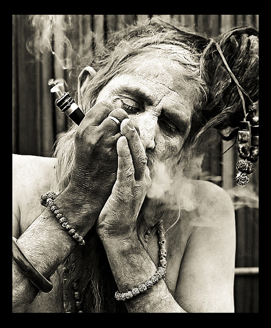 The Chilam - Smoking Baba | The Naga sadhus or 'warrior-asce… | Flickr