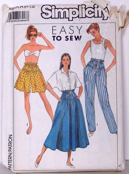 Simplicity 9167 Misses Pants, Skirt and Shorts Multisized UNCUT and FACTORY FOLDED