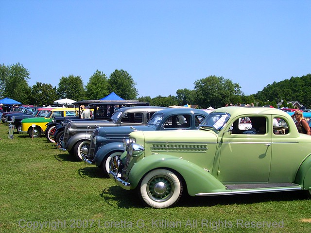 A Row of Vintage Beauties