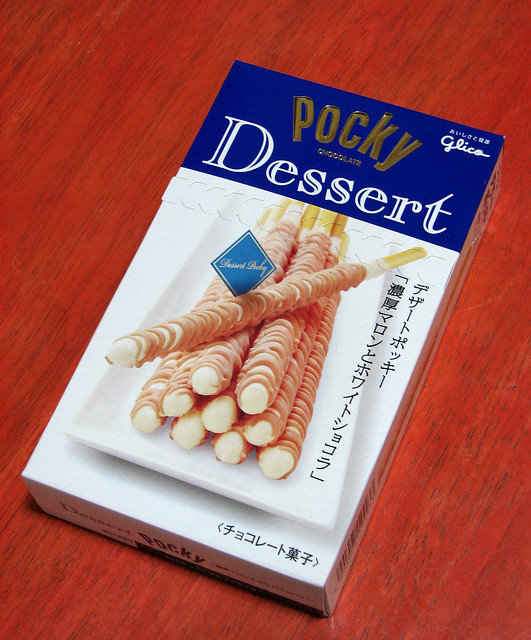 Dessert Pocky - Marron and White Chocolat