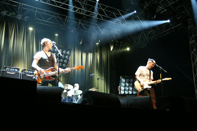 Concierto de Travis en Zaragoza, FIZ 2007