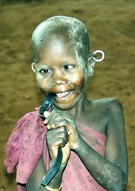 Dirty Masaii kid - Tanzania