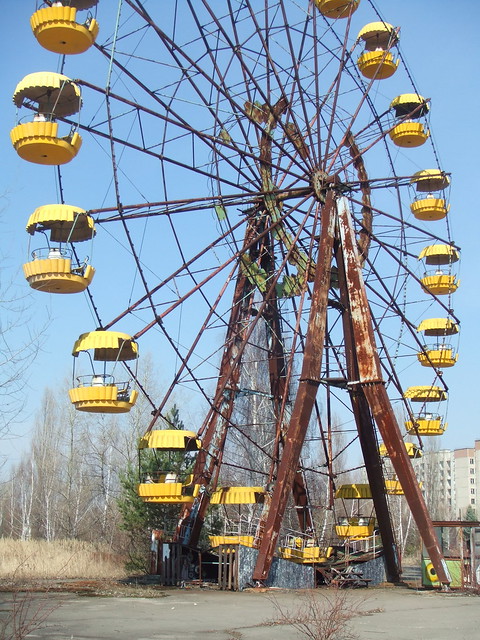 Ferris wheel in Pripyat