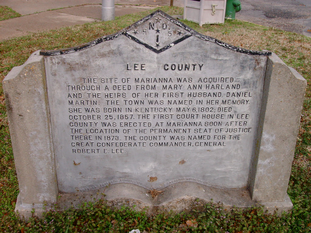Lee County Marker (Marianna, Arkansas) | Located in front of… | Flickr
