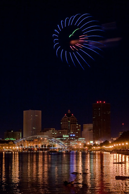 Fireworks Over Rochester