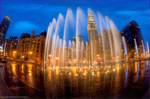 Boston Fountain fun in the summer by MDSimages.com
