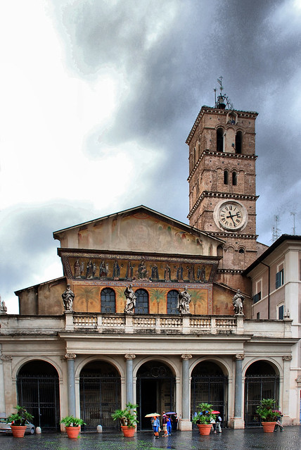 Roma. Santa María del Trastevere.