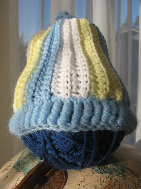 Baby Hat on a Roll