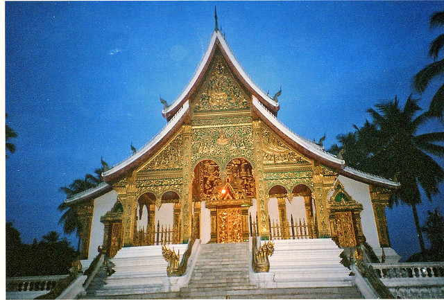 Royal Chappel in the evening, Luang Prabang, Laos