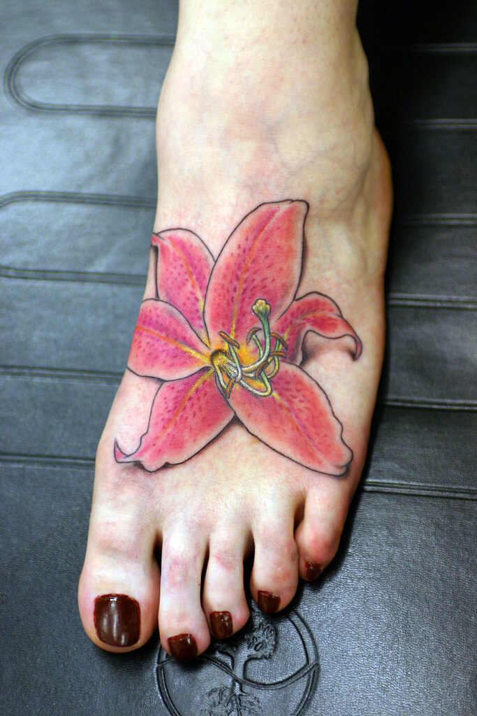 Lilly tattoo Bee And