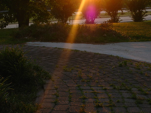 May 24th - Sunset on the Zell Miller Parkway by Claire DeLand ~ "GA Music Maker", sunset evening picnic g7 may24th2008 appalachianfoothillsparkway