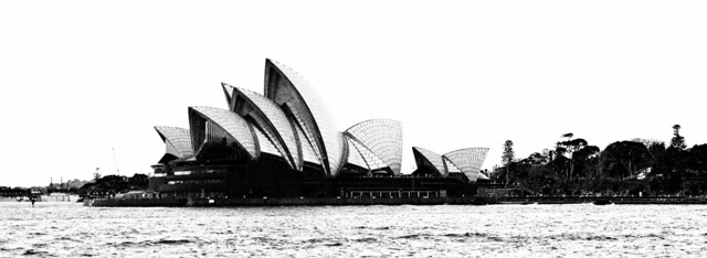 The Opera House BW (Sidney-Sydney-Australia)