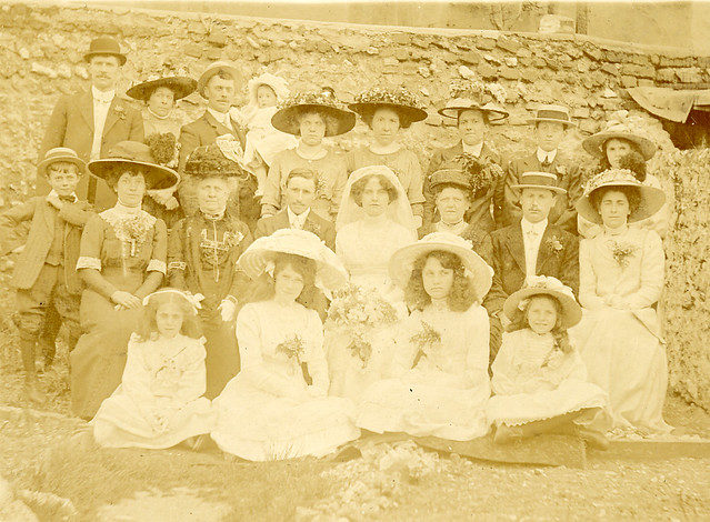 Wedding group about 1900