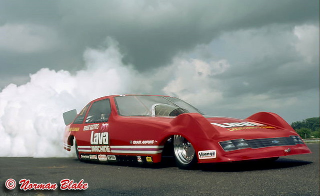 Roger Gustin's Lava Machine Jet Funny Car  © Norman Blake[all rights reserved]