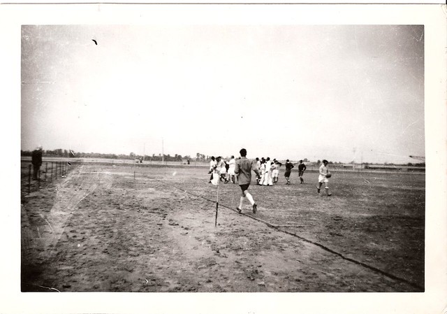 Rugby Football  in India, Saudi Arabia or Kuwait; about 1950.
