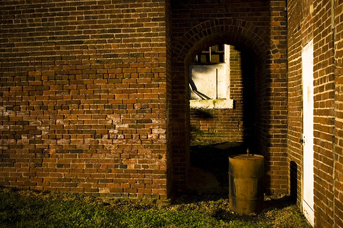 light shadow usa building brick mill abandoned sunrise canon dawn nc warm empty northcarolina deserted franklincounty xti 400d rsgmeetup20070407