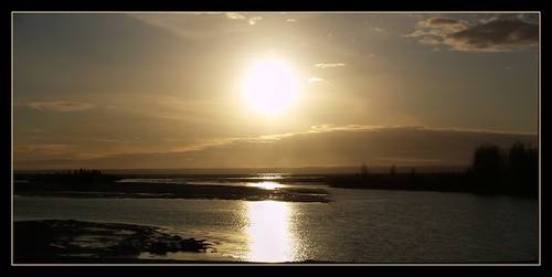 panorama usa sun reflection water alaska bravo northamerica matanuskariver naturesfinest supershot specland