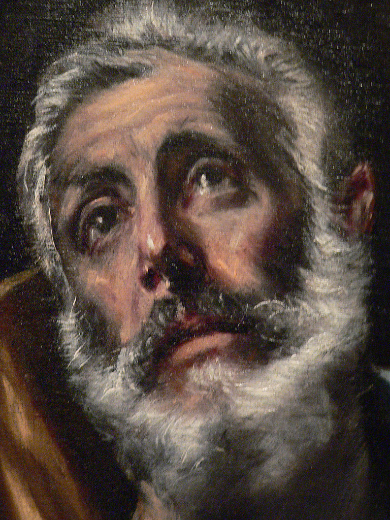 The Penitent Saint Peter by El Greco 1595-1600 CE Spain Oi… | Flickr