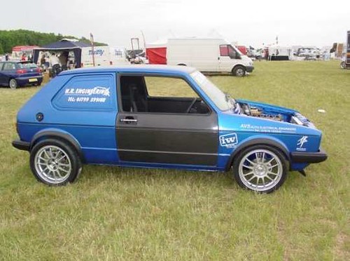 Hayabusa-Powered VW Rabbit (Golf Mk1) by H.R. Engineering | Flickr
