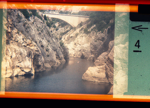 france river 1987 fieldtrip scanned pont geography negatives 126 herault pontdudiable