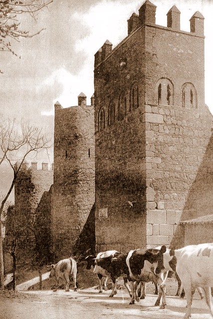 Torres de la Reina, Toledo, hacia 1922. Foto Clavería