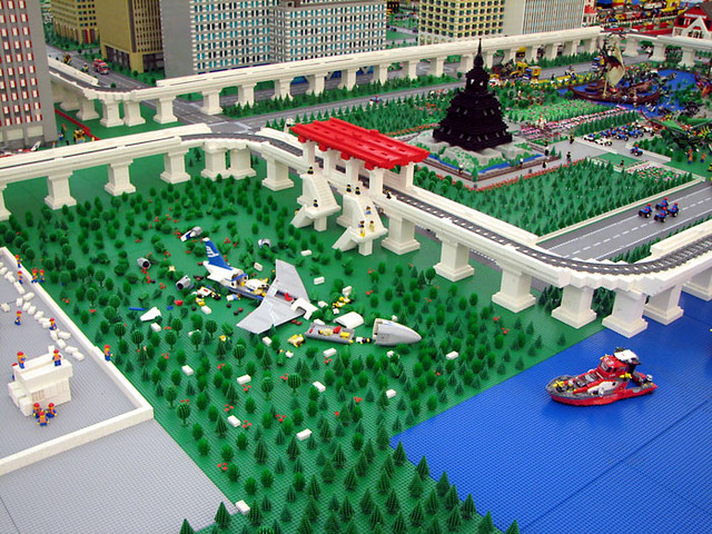 Lego Senayan City Exhibition - | Plane Crash | Yul Burman | Flickr