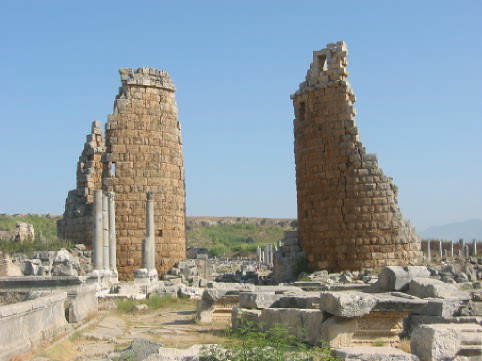 Greek Gate Perge - Inner Greek Gates 1 | Laurie Lopes | Flickr