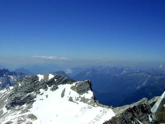 Zugspitze View of Alps