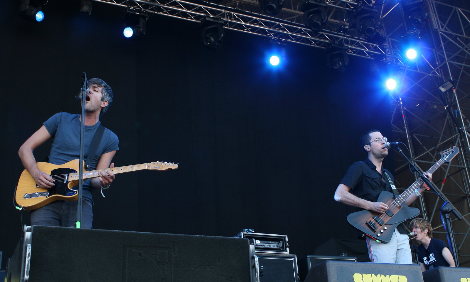 Concierto de We Are Scientists, Summercase 08 de Barcelona