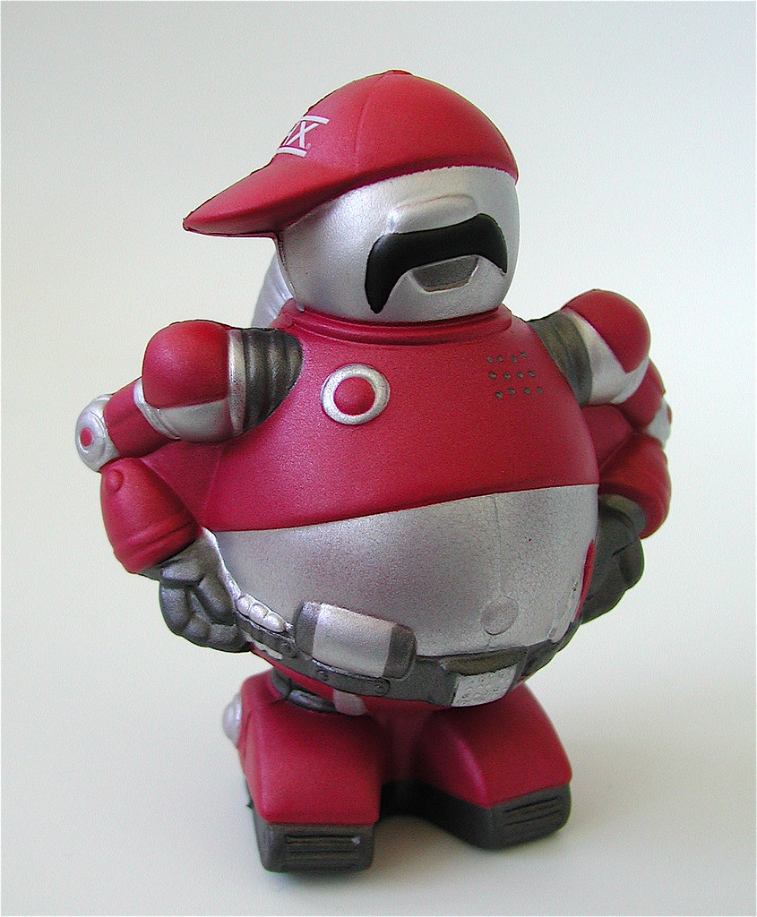 thx mascot squeeze toy I had no idea. thx robot toy. 