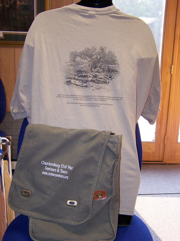 Back of shirt and Haversack
