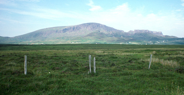 The Quirang from Leachd Cottage