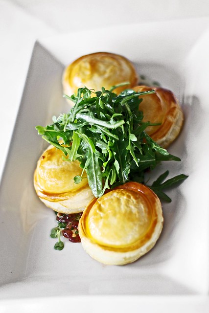 Goats Cheese Tarts at Essence restaurant, Darling Harbour