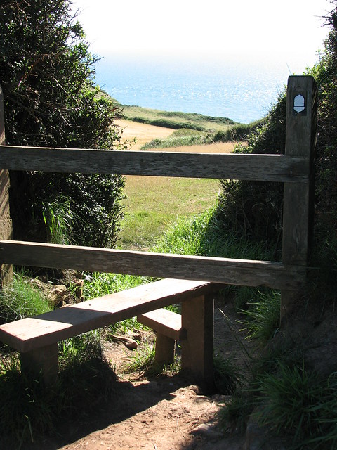 stile with a view