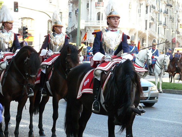 Coraceros - Guardia Real -Dia Hispanidad - Madrid