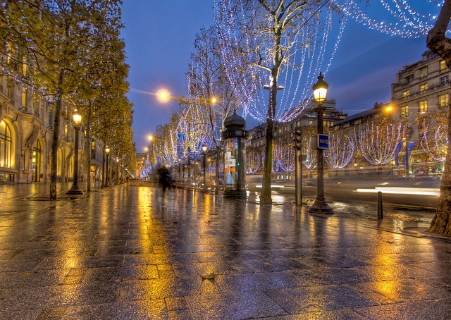 Christmas on the Champs-Élysées