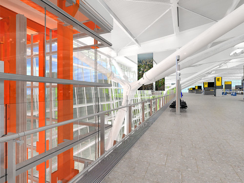 Heathrow Terminal 5 - 3D visuals - Design details | by terminal5insider
