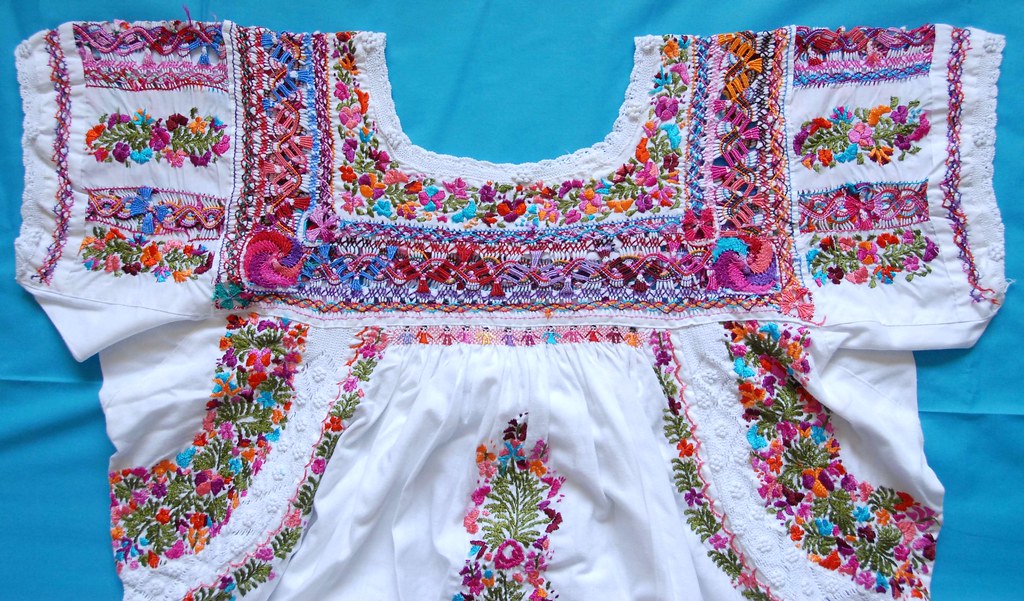Oaxaca Embroidered Dress | This is a wonderful example of a … | Flickr