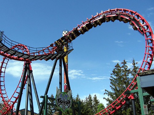 The Bat | Vekoma boomerang roller coaster at Canada's Wonder… | Flickr