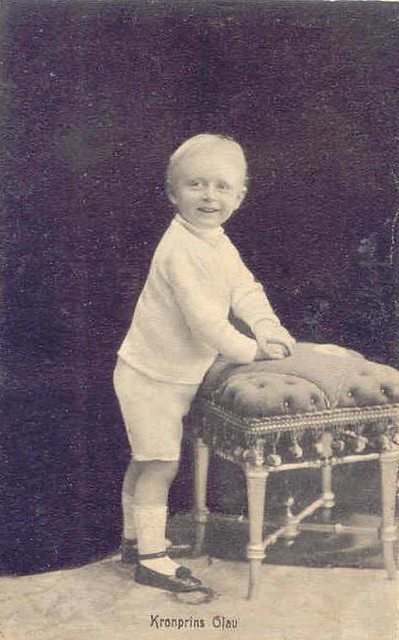 King Olaf of Norway as child