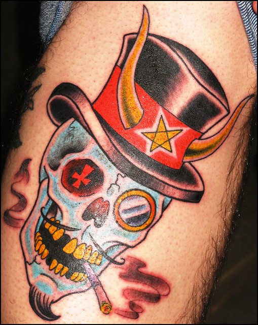 Lonnie Mann's Tattoo by Weldon Lewis