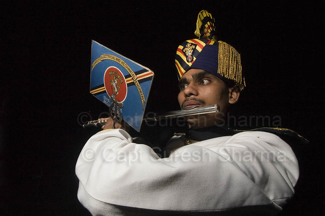 Flute Player of the Indian Military Band, EME